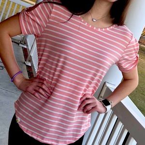 Simply Southern Striped Tee